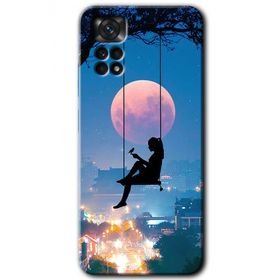 Xiaomi Redmi Note 11 5G Global Yalnız Kadın Baskılı Uyumlu Silikon Kılıf