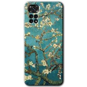 Xiaomi Redmi Note 11 Pro 5G Almond Blossom Baskılı Uyumlu Silikon Kılıf