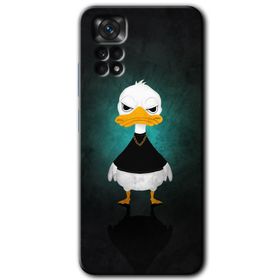 Xiaomi Redmi Note 11 Pro 5G Angry Duck Baskılı Uyumlu Silikon Kılıf