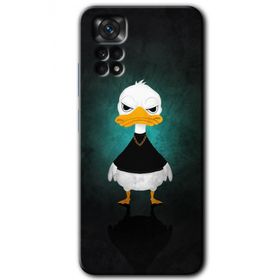 Xiaomi Redmi Note 11 Pro 5G Angry Duck Baskılı Uyumlu Silikon Kılıf