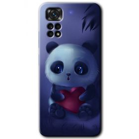 Xiaomi Redmi Note 11 Pro 5G Bebek Panda Baskılı Uyumlu Silikon Kılıf