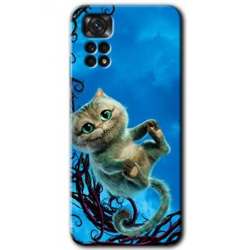 Xiaomi Redmi Note 11 Pro 5G Çılgın Kedi Baskılı Uyumlu Silikon Kılıf