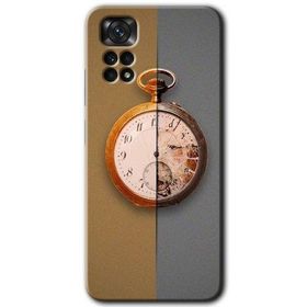Xiaomi Redmi Note 11 Pro 5G Clocks Artwork Baskılı Uyumlu Silikon Kılıf