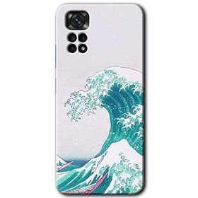Xiaomi Redmi Note 11 Pro 5G Dalga Baskılı Uyumlu Silikon Kılıf