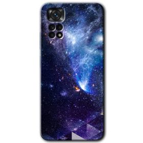 Xiaomi Redmi Note 11 Pro 5G Galaksi Baskılı Uyumlu Silikon Kılıf