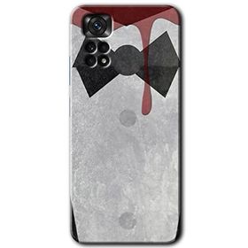 Xiaomi Redmi Note 11 Pro 5G Gentleman Blood Baskılı Uyumlu Silikon Kılıf