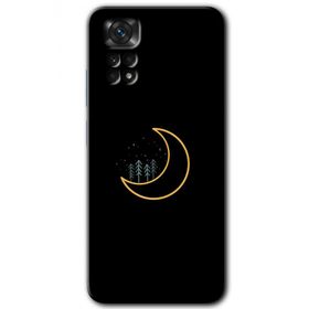 Xiaomi Redmi Note 11 Pro 5G İyi Geceler Baskılı Uyumlu Silikon Kılıf