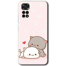 Xiaomi Redmi Note 11 Pro 5G Kedi Aşkı Baskılı Uyumlu Silikon Kılıf