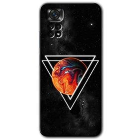 Xiaomi Redmi Note 11 Pro 5G Kızıl Gezegen Baskılı Uyumlu Silikon Kılıf