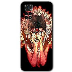 Xiaomi Redmi Note 11 Pro 5G Kurt Kız Baskılı Uyumlu Silikon Kılıf