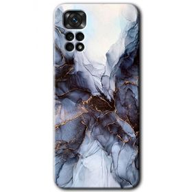 Xiaomi Redmi Note 11 Pro 5G Otantik Mermer Baskılı Uyumlu Silikon Kılıf