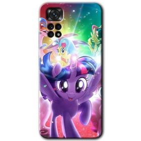 Xiaomi Redmi Note 11 Pro 5G Pony Baskılı Uyumlu Silikon Kılıf