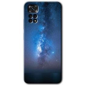 Xiaomi Redmi Note 11 Pro 5G Samanyolu Baskılı Uyumlu Silikon Kılıf