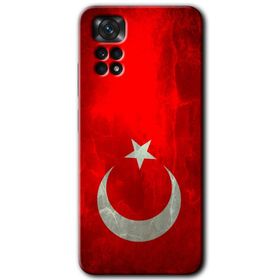 Xiaomi Redmi Note 11 Pro 5G Siyah Mermer Desenli Y Harfi Baskılı Uyumlu Silikon Kılıf