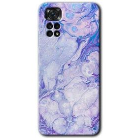 Xiaomi Redmi Note 11 Pro 5G Spots Lilac Baskılı Uyumlu Silikon Kılıf