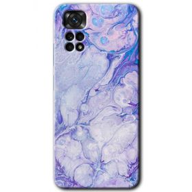 Xiaomi Redmi Note 11 Pro 5G Spots Lilac Baskılı Uyumlu Silikon Kılıf