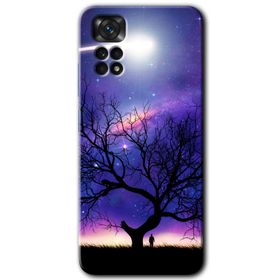 Xiaomi Redmi Note 11 Pro 5G Uzay Silüet Baskılı Uyumlu Silikon Kılıf