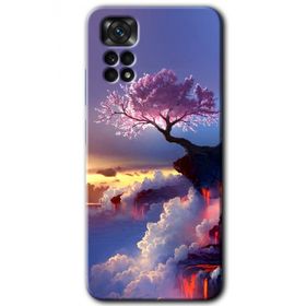 Xiaomi Redmi Note 11 Pro 5G Wash Red Wall Baskılı Uyumlu Silikon Kılıf