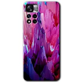 Xiaomi Redmi Note 11 Pro Plus 5G Abstraction Sharp Baskılı Uyumlu Silikon Kılıf