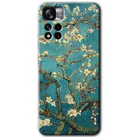 Xiaomi Redmi Note 11 Pro Plus 5G Almond Blossom Baskılı Uyumlu Silikon Kılıf