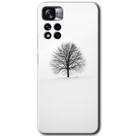 Xiaomi Redmi Note 11 Pro Plus 5G Alone Tree Baskılı Uyumlu Silikon Kılıf