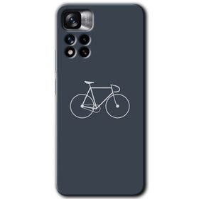 Xiaomi Redmi Note 11 Pro Plus 5G Bike Baskılı Uyumlu Silikon Kılıf