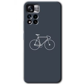 Xiaomi Redmi Note 11 Pro Plus 5G Bike Baskılı Uyumlu Silikon Kılıf