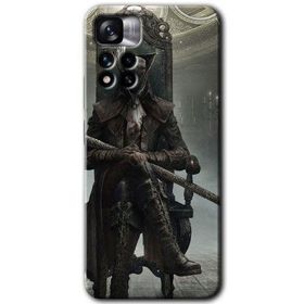 Xiaomi Redmi Note 11 Pro Plus 5G Bloodborne Hunters Baskılı Uyumlu Silikon Kılıf