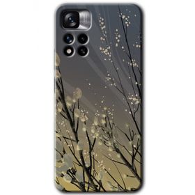 Xiaomi Redmi Note 11 Pro Plus 5G Branches Flowers Baskılı Uyumlu Silikon Kılıf