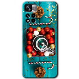 Xiaomi Redmi Note 11 Pro Plus 5G Christmas Baskılı Uyumlu Silikon Kılıf