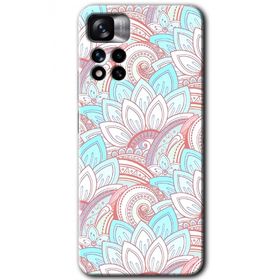Xiaomi Redmi Note 11 Pro Plus 5G Çin Mandala 1 Baskılı Uyumlu Silikon Kılıf