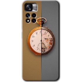 Xiaomi Redmi Note 11 Pro Plus 5G Clocks Artwork Baskılı Uyumlu Silikon Kılıf