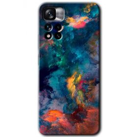 Xiaomi Redmi Note 11 Pro Plus 5G Color Storm Baskılı Uyumlu Silikon Kılıf