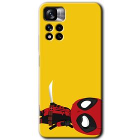 Xiaomi Redmi Note 11 Pro Plus 5G DeadPool 6 Baskılı Uyumlu Silikon Kılıf