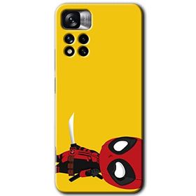 Xiaomi Redmi Note 11 Pro Plus 5G DeadPool 6 Baskılı Uyumlu Silikon Kılıf