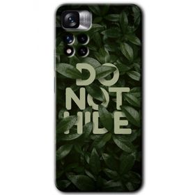 Xiaomi Redmi Note 11 Pro Plus 5G Do Not Hide Baskılı Uyumlu Silikon Kılıf