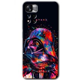 Xiaomi Redmi Note 11 Pro Plus 5G Father Vader Baskılı Uyumlu Silikon Kılıf