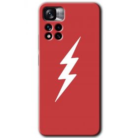 Xiaomi Redmi Note 11 Pro Plus 5G Flash Logo Baskılı Uyumlu Silikon Kılıf
