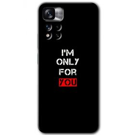 Xiaomi Redmi Note 11 Pro Plus 5G For You Baskılı Uyumlu Silikon Kılıf