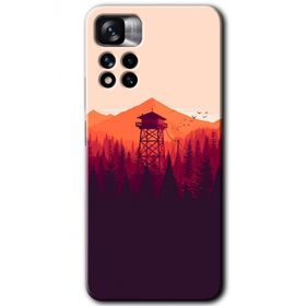 Xiaomi Redmi Note 11 Pro Plus 5G Gözlem Kulesi Baskılı Uyumlu Silikon Kılıf