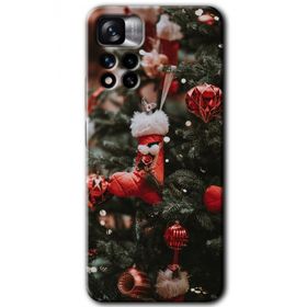 Xiaomi Redmi Note 11 Pro Plus 5G Happy New Year Baskılı Uyumlu Silikon Kılıf