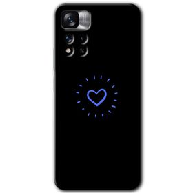 Xiaomi Redmi Note 11 Pro Plus 5G Heart Strokes Baskılı Uyumlu Silikon Kılıf