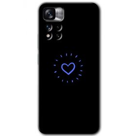 Xiaomi Redmi Note 11 Pro Plus 5G Heart Strokes Baskılı Uyumlu Silikon Kılıf