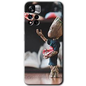 Xiaomi Redmi Note 11 Pro Plus 5G I am Groot Baskılı Uyumlu Silikon Kılıf