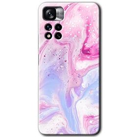 Xiaomi Redmi Note 11 Pro Plus 5G Kabarmış Leke Baskılı Uyumlu Silikon Kılıf
