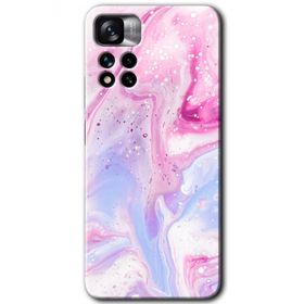 Xiaomi Redmi Note 11 Pro Plus 5G Kabarmış Leke Baskılı Uyumlu Silikon Kılıf