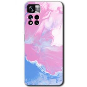 Xiaomi Redmi Note 11 Pro Plus 5G Liquid Lekeler Art Baskılı Uyumlu Silikon Kılıf
