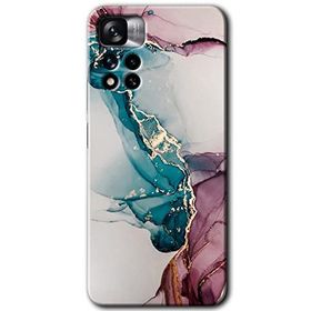 Xiaomi Redmi Note 11 Pro Plus 5G Liquid Mermer Baskılı Uyumlu Silikon Kılıf