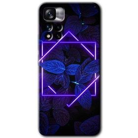 Xiaomi Redmi Note 11 Pro Plus 5G Mekanik Yaprak 5 Baskılı Uyumlu Silikon Kılıf