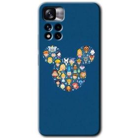 Xiaomi Redmi Note 11 Pro Plus 5G Mickey Baskılı Uyumlu Silikon Kılıf